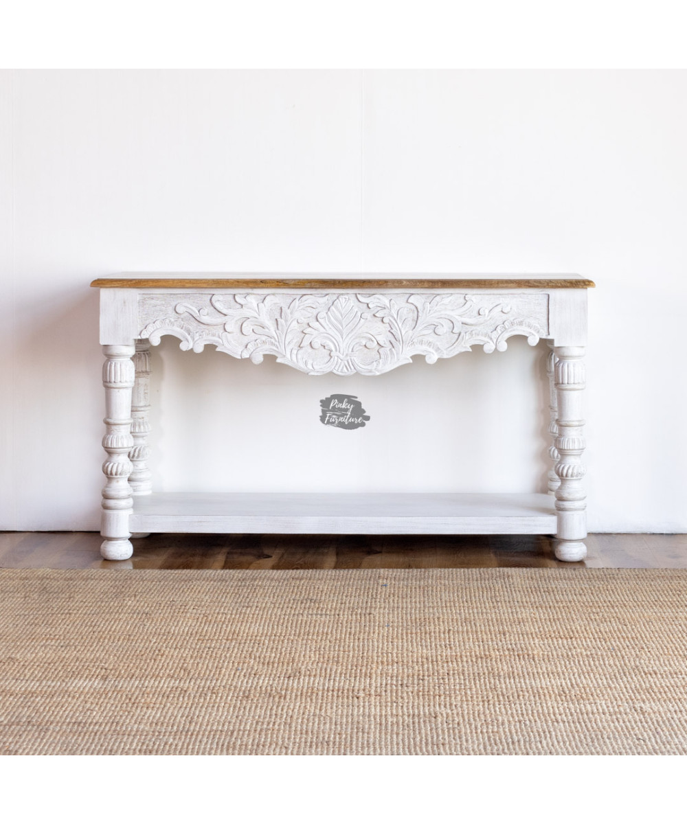 Console Table Carved